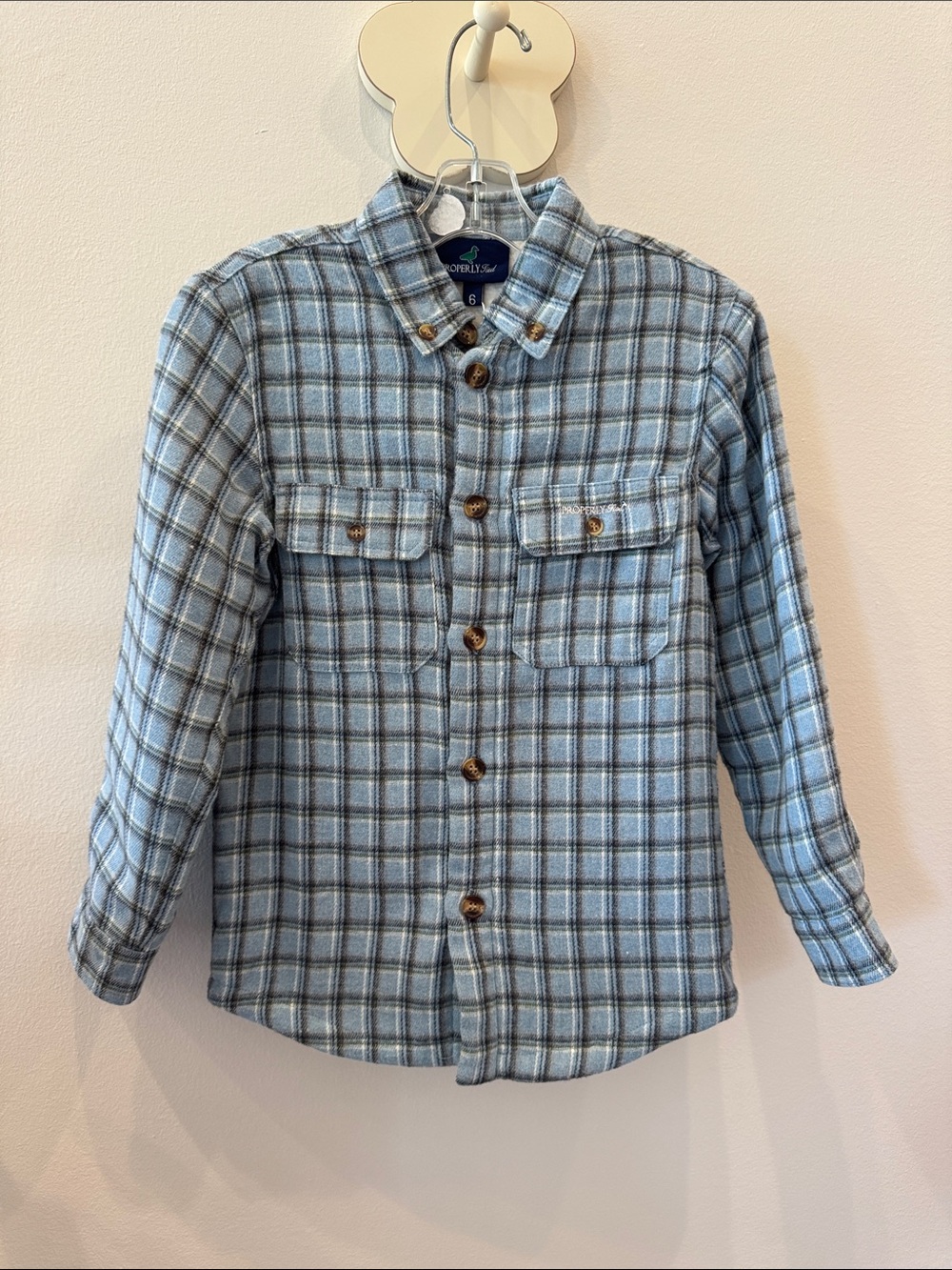 NWT Properly Tied Boys Cypress Shirt Jacket, Alps Size 6